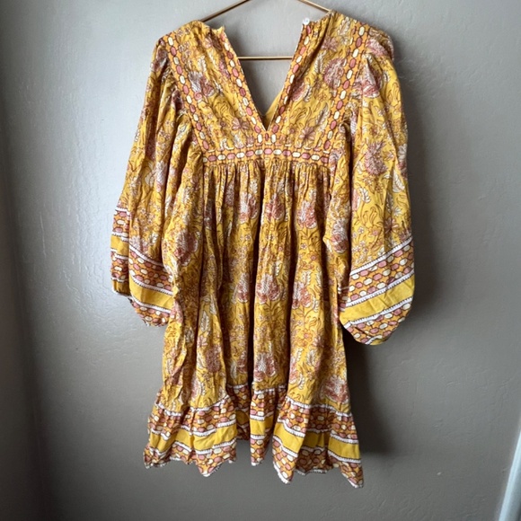 Cleobella Ballon Sleeve  Dress - Picture 2 of 6